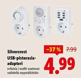USB-pistorasia-adapteri