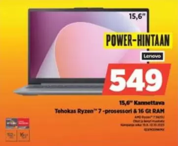 Amd - 15,6" Kannettava