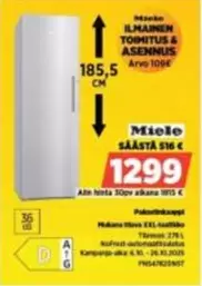 Miele - ILMAINEN TOIMITUS & ASENNUS