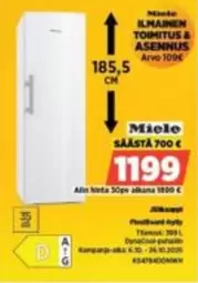 Miele - ILMAINEN TOIMITUS & ASENNUS
