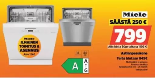 Miele - Astianpesukone
