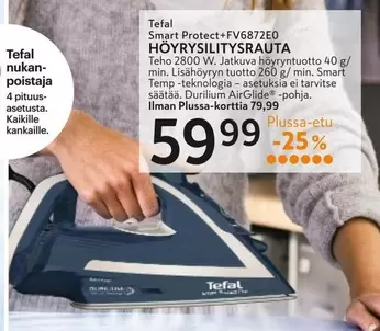 Smart Protect+FV6872EO HÖYRYSILITYSRAUTA