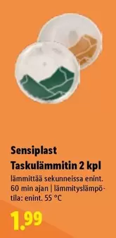 Taskulämmitin 2 kpl
