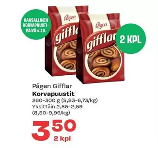 Gifflar Korvapuustit