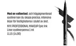 Epic Ink Liner eyelinerpenna
