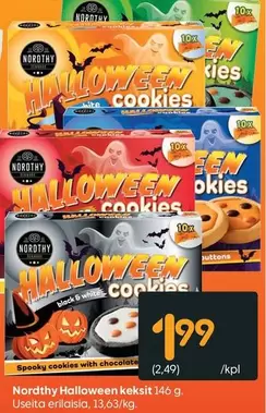Halloween keksit