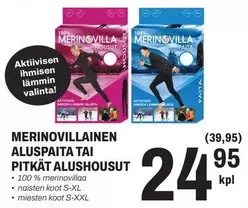 ALUSPAITA TAI PITKÄT ALUSHOUSUT