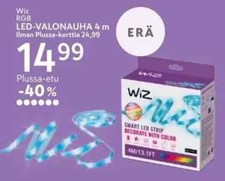 RGB LED-VALONAUHA 4 m