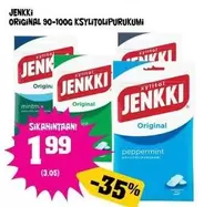 Original - ORIGINAL 90-100G KSYLITOLI PURUKUMI