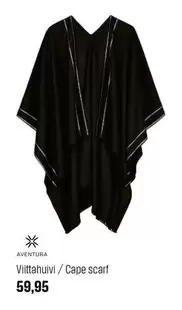 Viittahuivi / Cape scarf