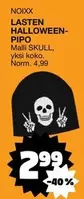 LASTEN HALLOWEEN-PIPO