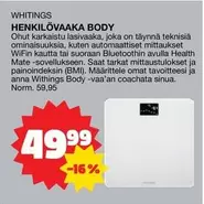 HENKILÖVAAKA BODY