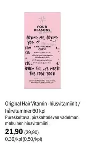 Original -  Hair Vitamin -hiusvitamiinit / hårvitaminer