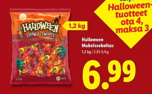 Halloween Makeissekoitus