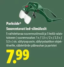 Suurentavat led-silmälasit
