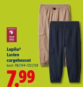Lasten cargohousut
