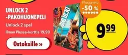 UNLOCK 2 -PAKOHUONEPELI