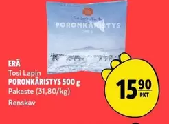 PORONKÄRISTYS