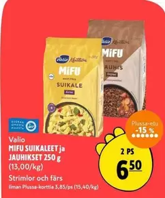 MIFU SUIKALEET ja JAUHIKSET