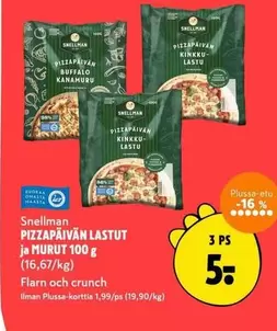 PIZZAPÄIVÄN LASTUT ja MURUT