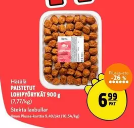 PAISTETUT LOHIPYÖRYKÄT
