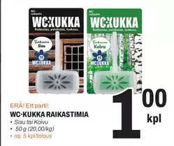WC-KUKKA RAIKASTIMIA