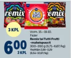 Remix tai Tutti Frutti