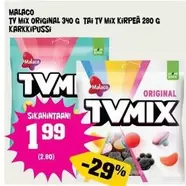 Original - TV MIX ORIGINAL TAI TV MiX KIRPEÄ