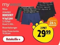 Nico miesten BOKSERIT