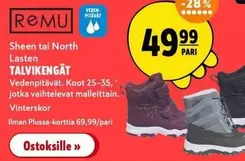 Sheen tai North Lasten TALVIKENGÄT