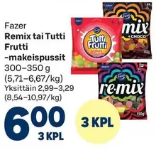 Remix tai Tutti Frutti