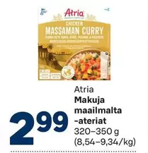 Makuja maailmalta -ateriat