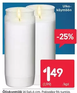 Öljykynttilä