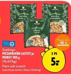 PIZZAPÄIVÄN LASTUT ja MURUT