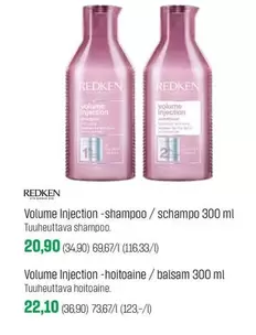 Volume Injection -shampoo / schampo