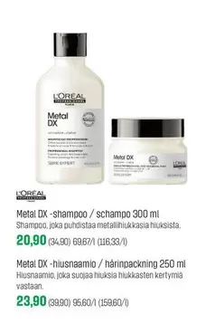 Metal DX-shampoo / schampo