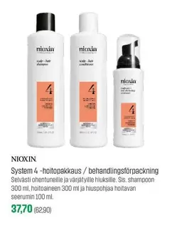 System 4-hoitopakkaus/behandlingsförpackning