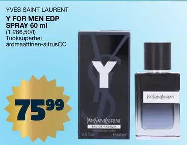 Y FOR MEN EDP