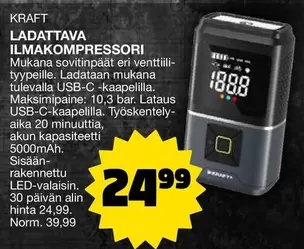 LADATTAVA ILMAKOMPRESSORI