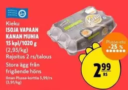 ISOJA VAPAAN KANAN MUNIA