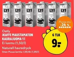 iKAFFE MAUSTAMATON KAURAJUOMA 11