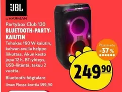 JBL - Partybox Club 120 BLUETOOTH-PARTY-KAIUTIN