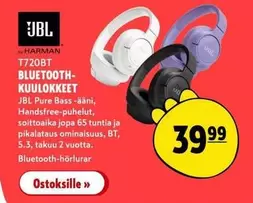 JBL - T720BT BLUETOOTH-KUULOKKEET