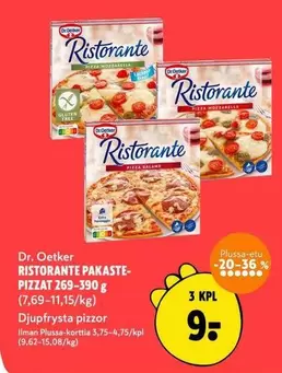 Dr. Oetker - RISTORANTE PAKASTE-PIZZAT