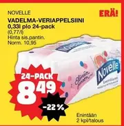 Novelle - VADELMA-VERIAPPELSIINI
