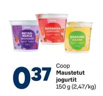 Maustetut jogurtit
