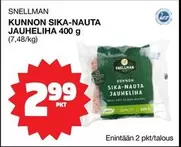 KUNNON SIKA-NAUTA JAUHELIHA