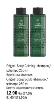 Original - Scalp Calming-shampoo / schampo or Scalp Scrub-shampoo / schampo