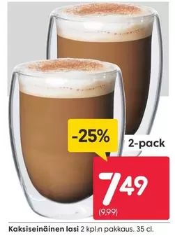 Kaksiseinäinen lasi