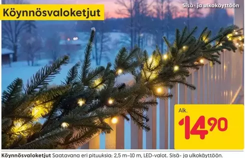 Köynnösvaloketjut